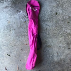 Pink stx lacrosse stick bag